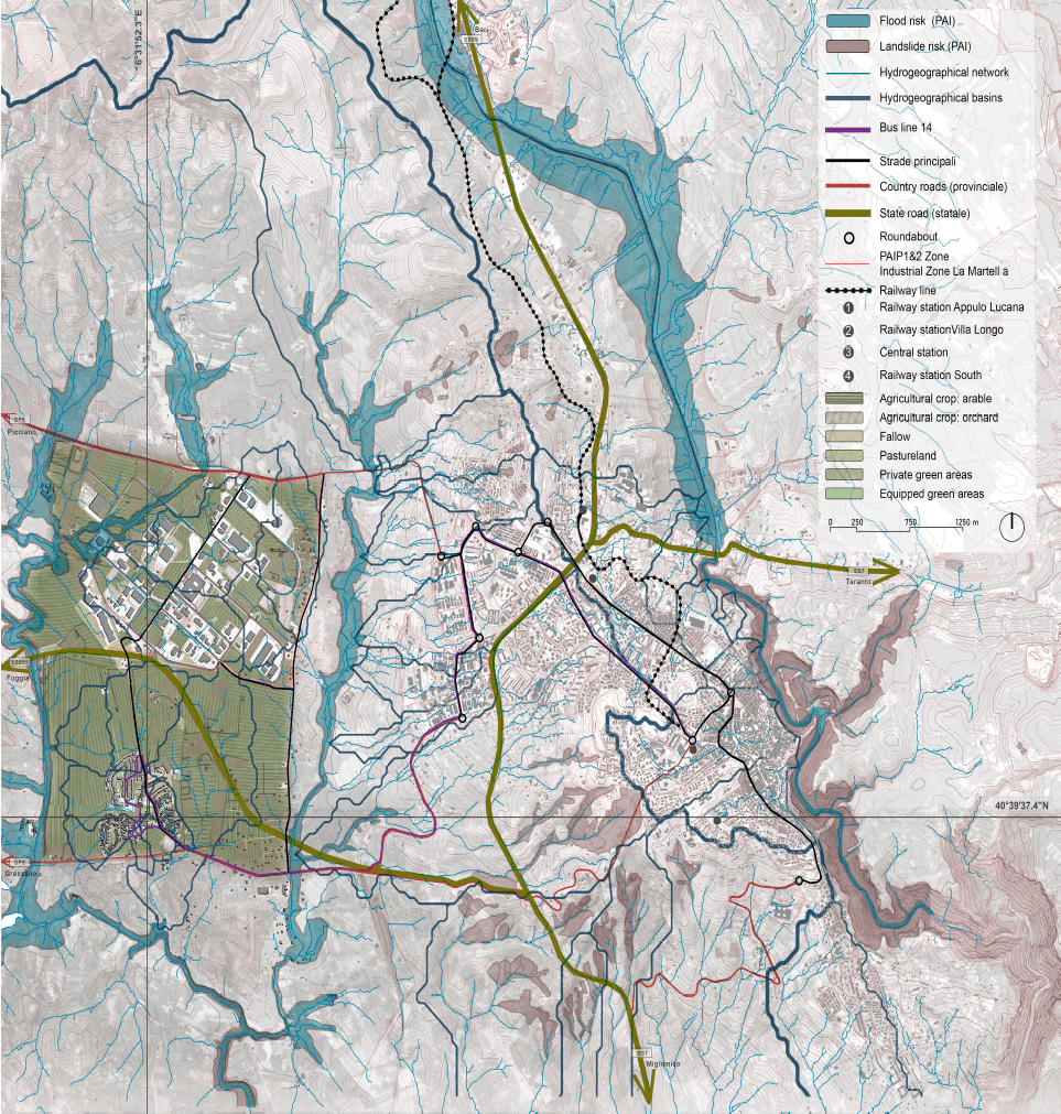 La Martella, general plan (NCL, 2024)